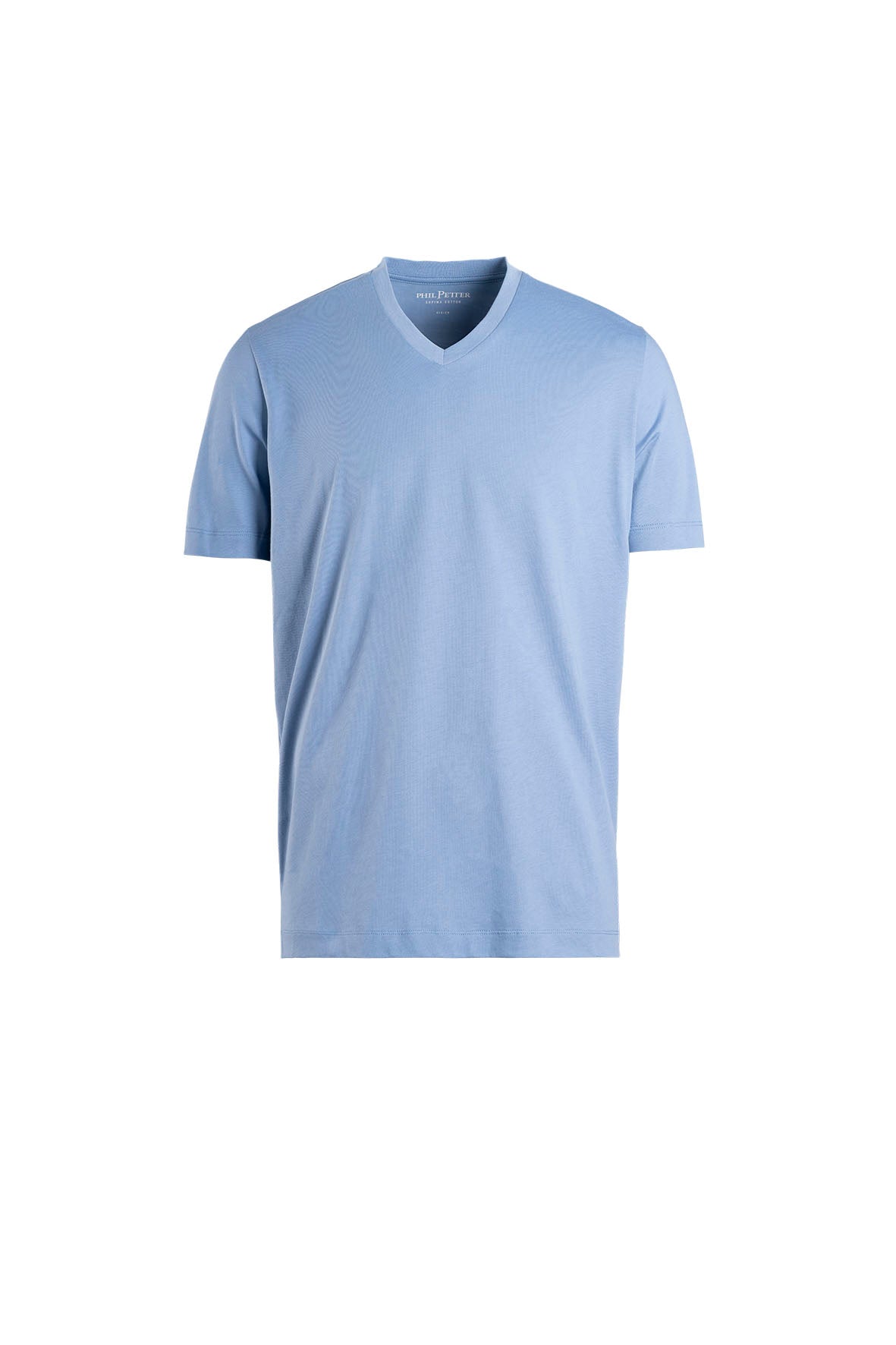 V-Shirt kurzarm, Supima Cotton Jersey
