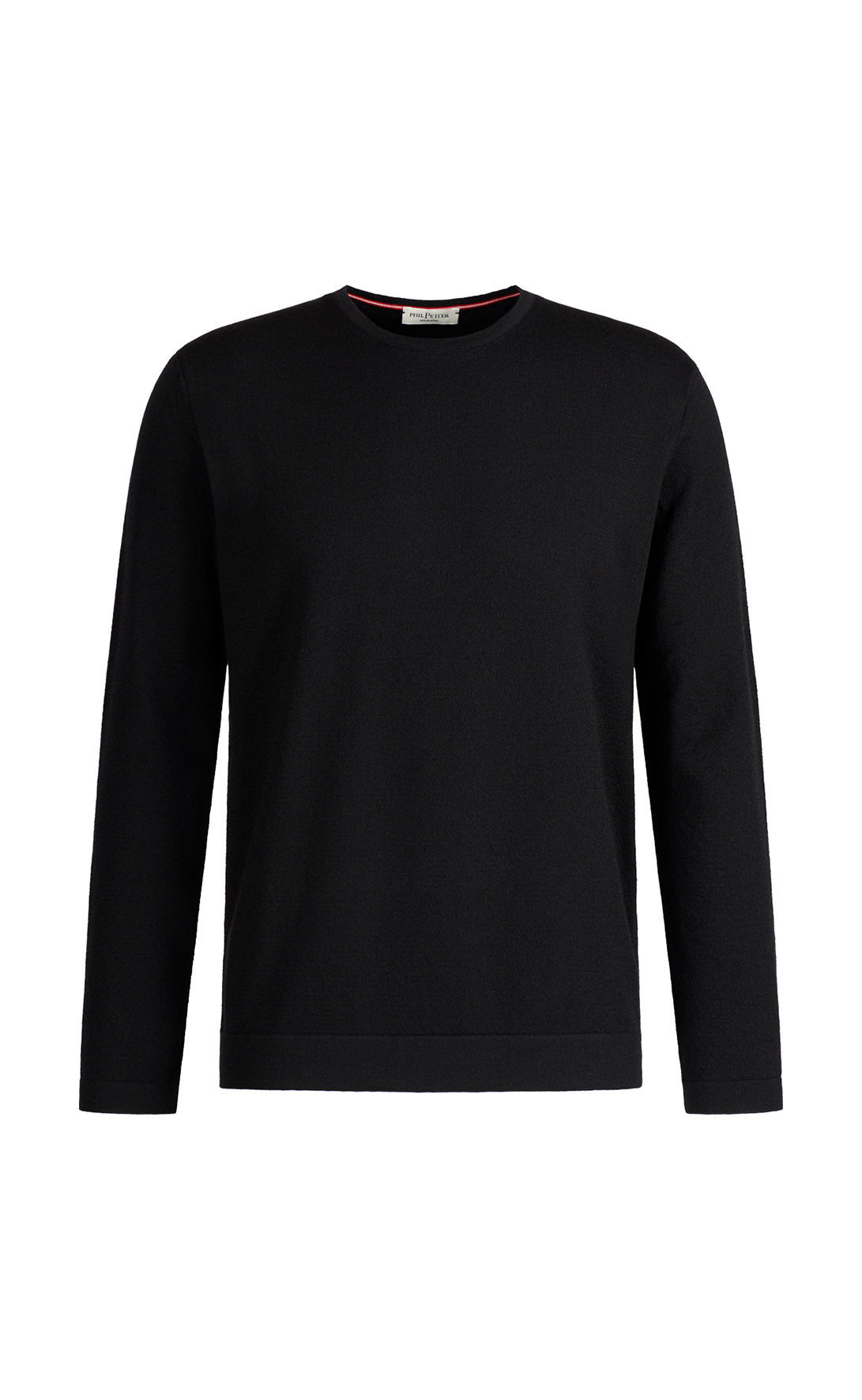 Super comfortable merino wool sweater with functional stretch, regular fit
