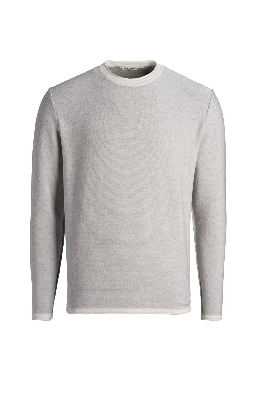 Lightweight merino sweater, double-face