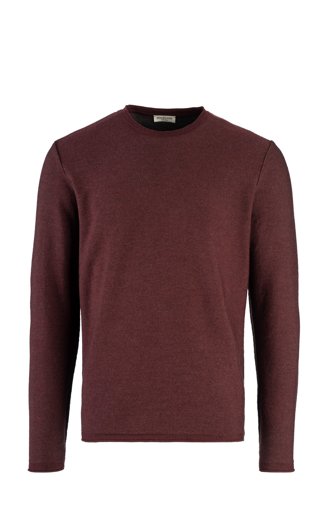 Super soft double-face sweater: merino on the outside, cotton on the inside, relaxed fit