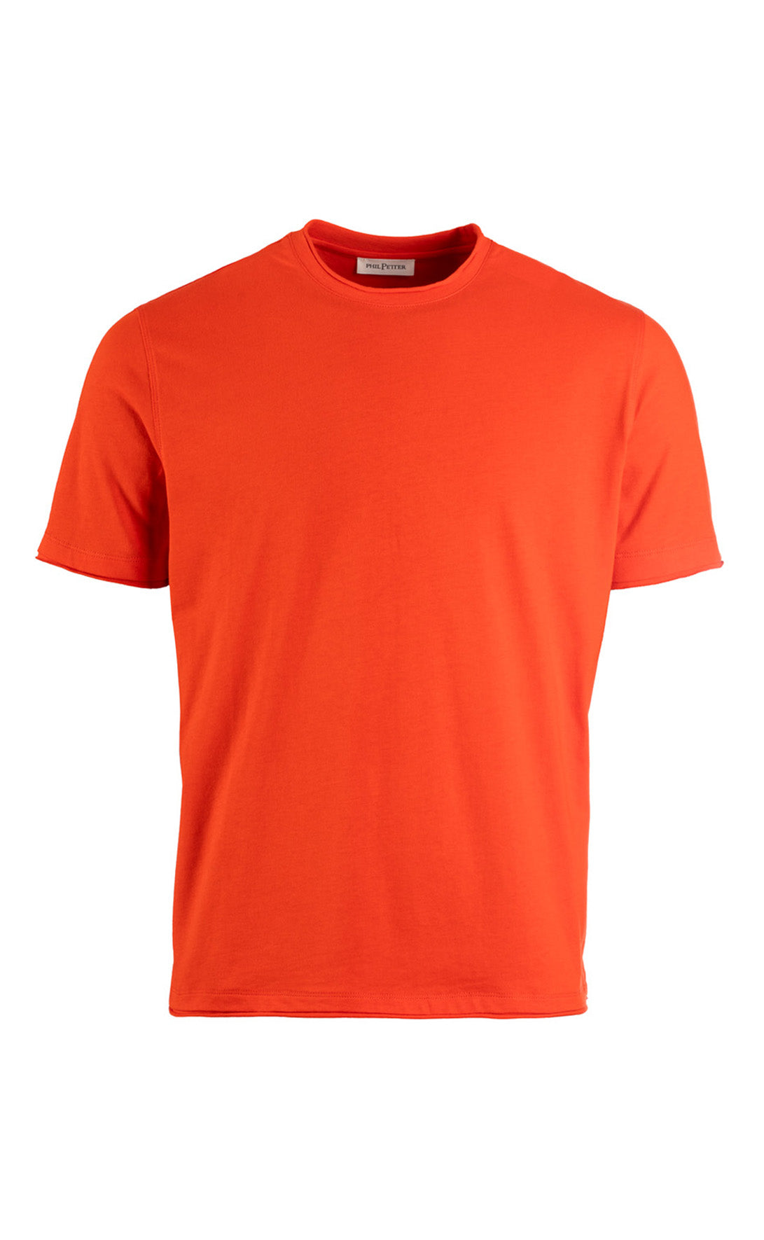 T-shirt made of finest Pima cotton jersey, regular fit