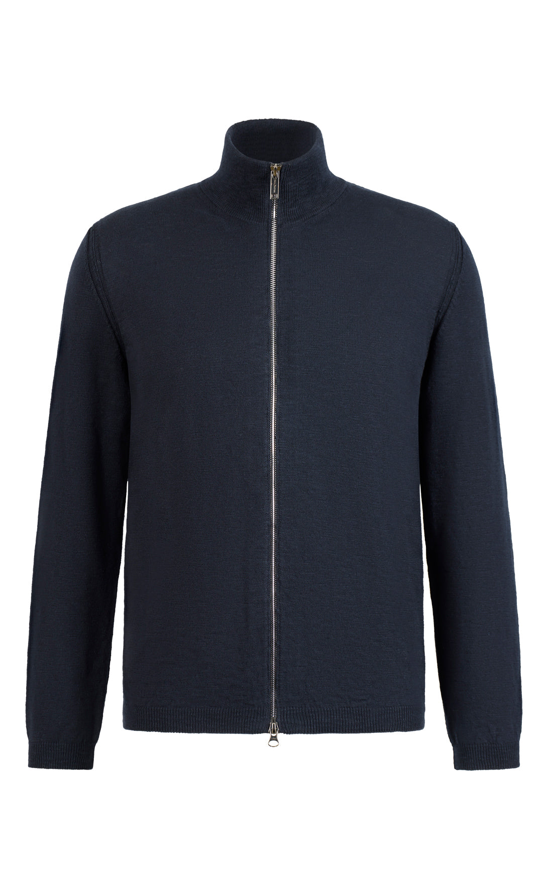 Zipper jacket made from soft cotton flame yarn, relaxed fit