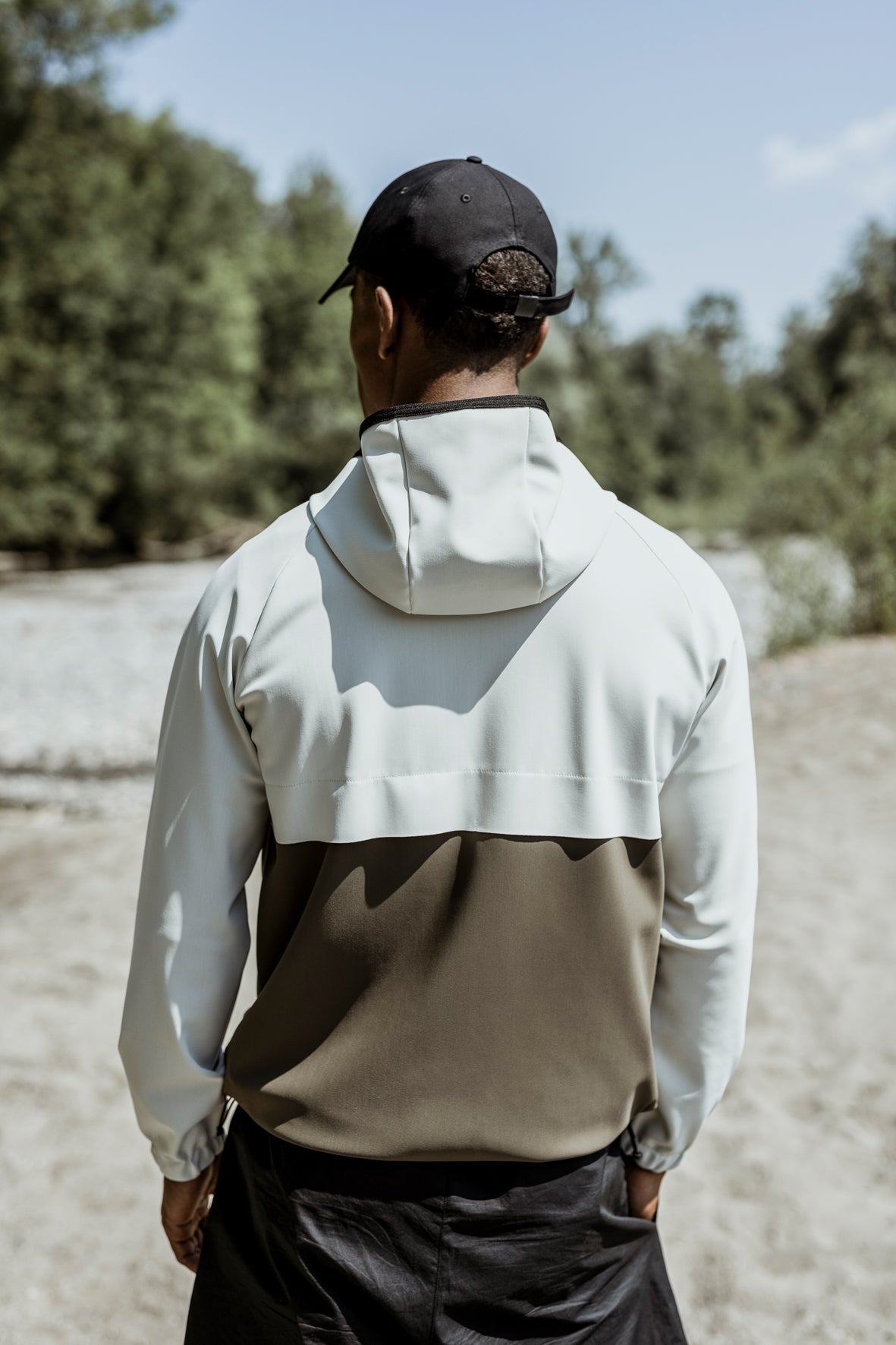 Hooded zip jacket