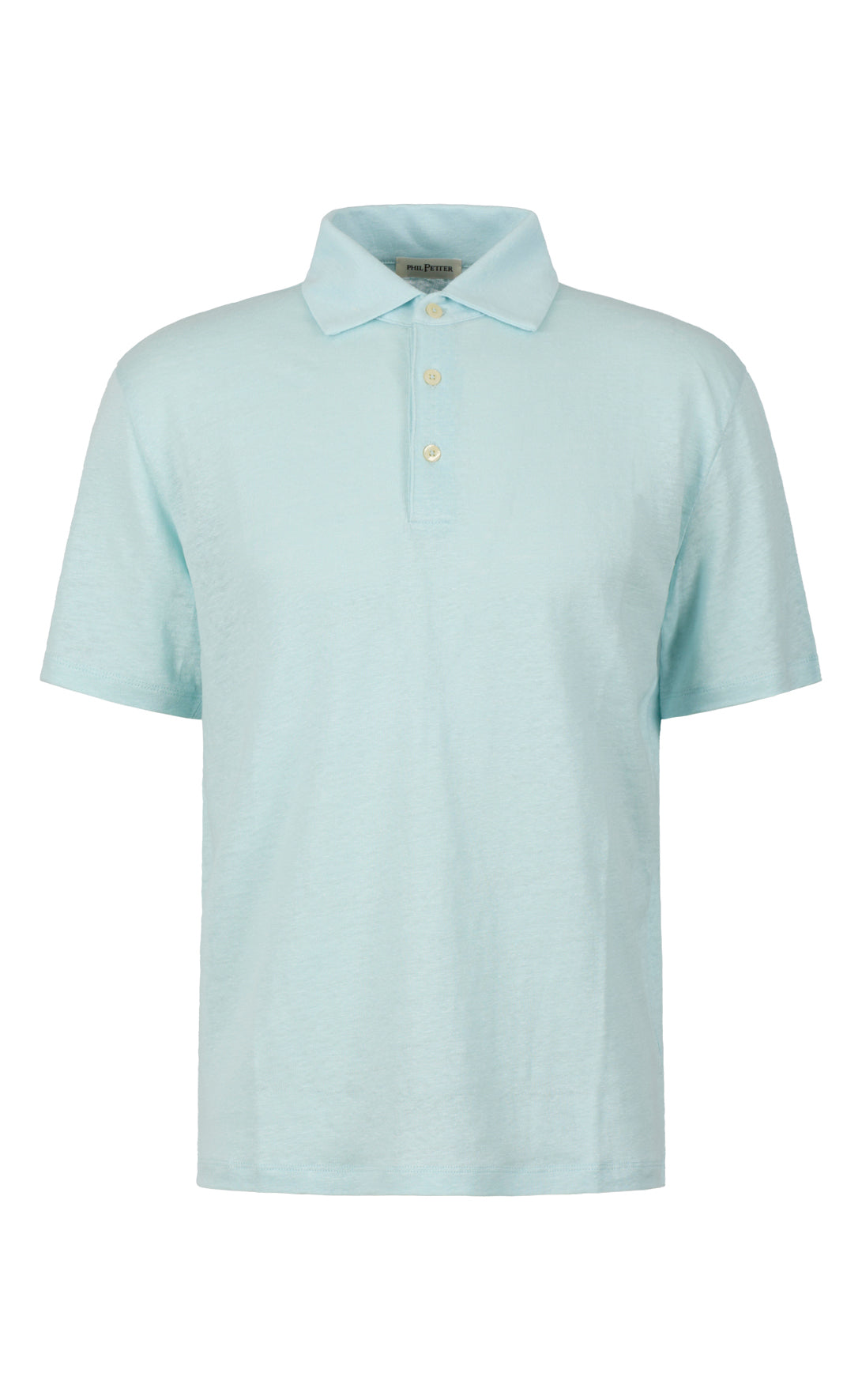 Polo-Shirt aus edlem Leinen-Jersey