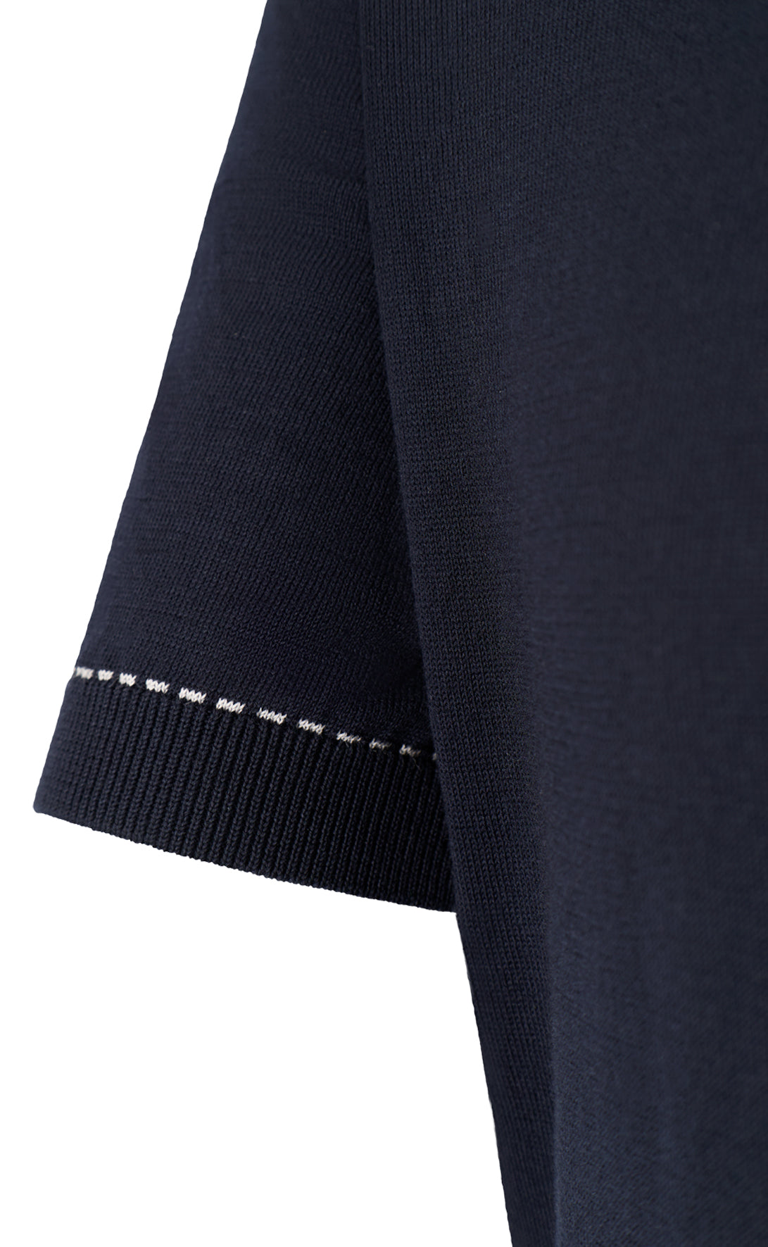 Polo ohne Knopf aus feinster Baumwolle, Relaxed Fit