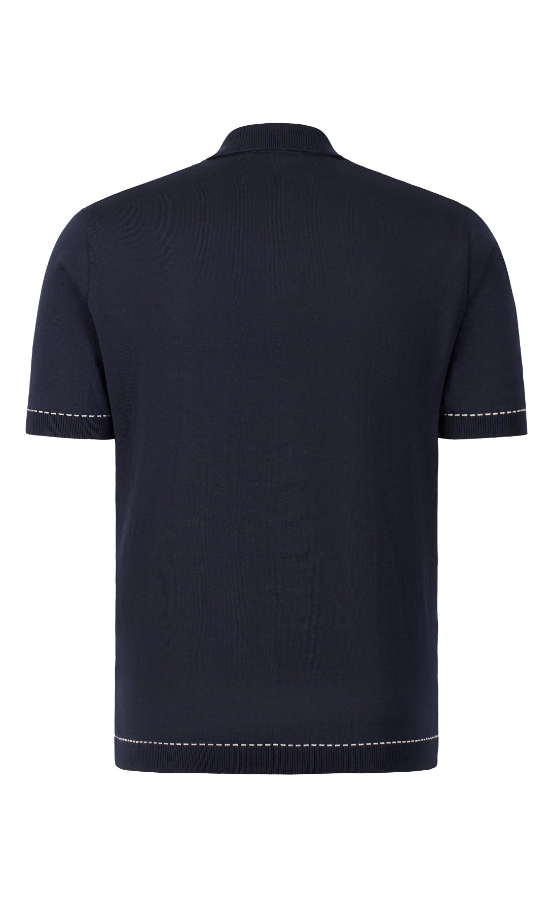 Polo ohne Knopf aus feinster Baumwolle, Relaxed Fit