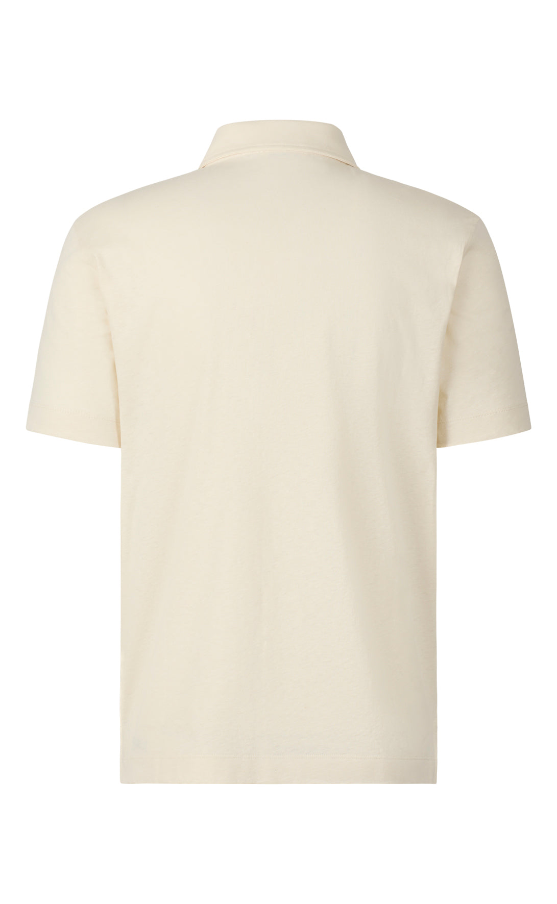 Short-sleeved shirt made from cooling cotton-linen blend, relaxed fit