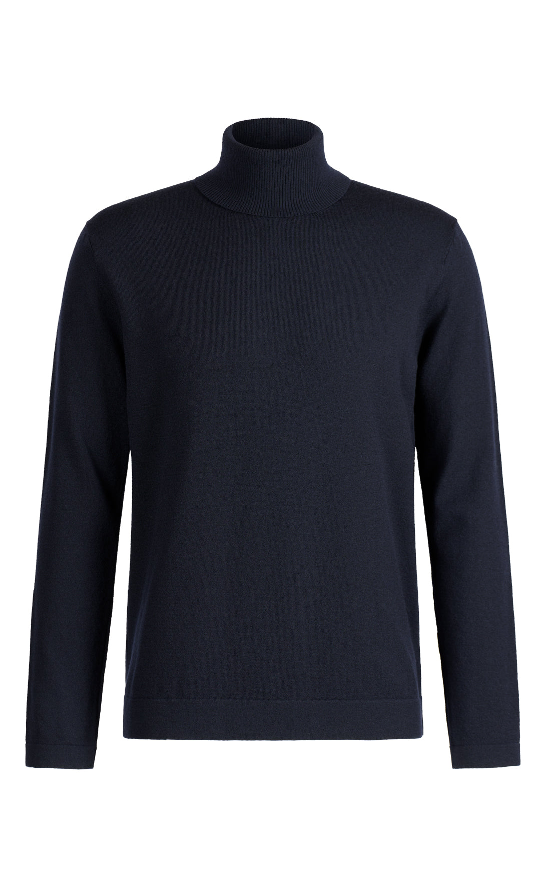 Super komfortabler Rollkragen-Pullover aus Merinowolle mit funktionalem Stretchanteil, regular fit