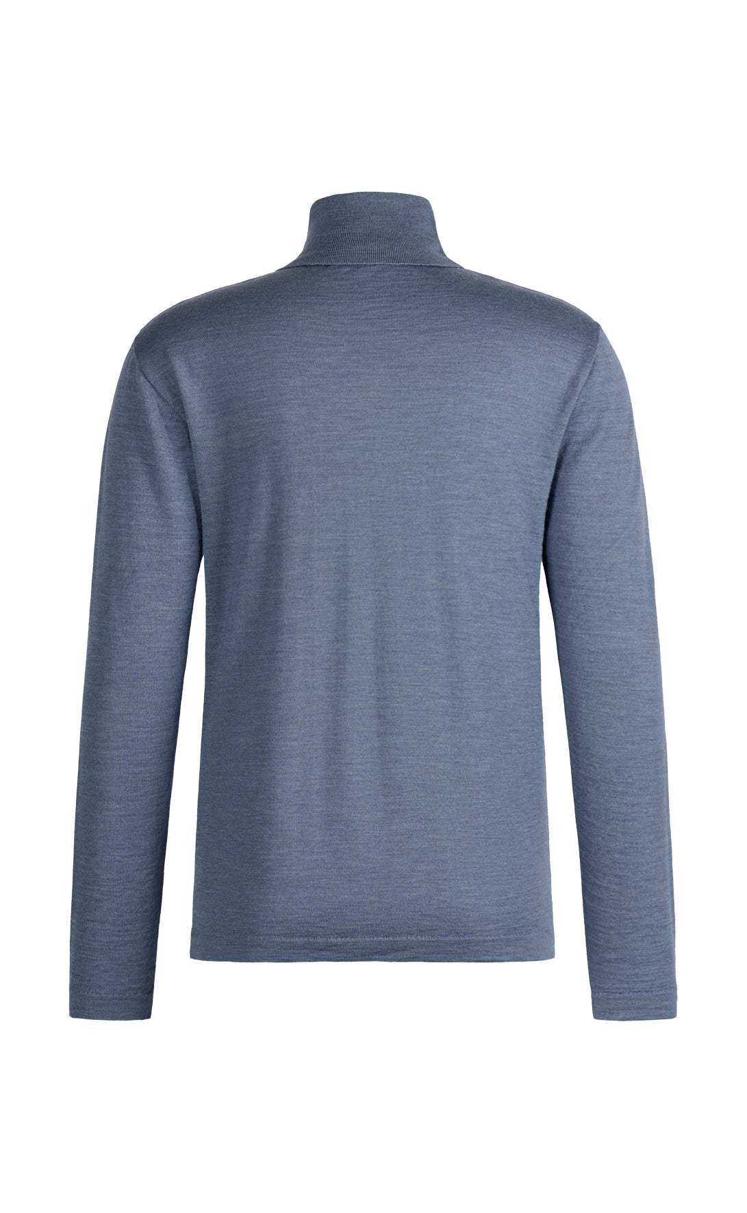 Elegant and ultrasoft: turtleneck sweater in the finest merino wool-silk blend, regular fit