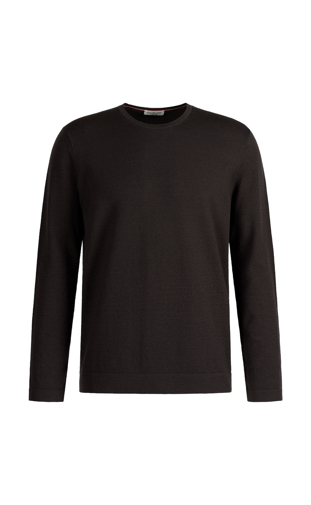 Super comfortable merino wool sweater with functional stretch, regular fit