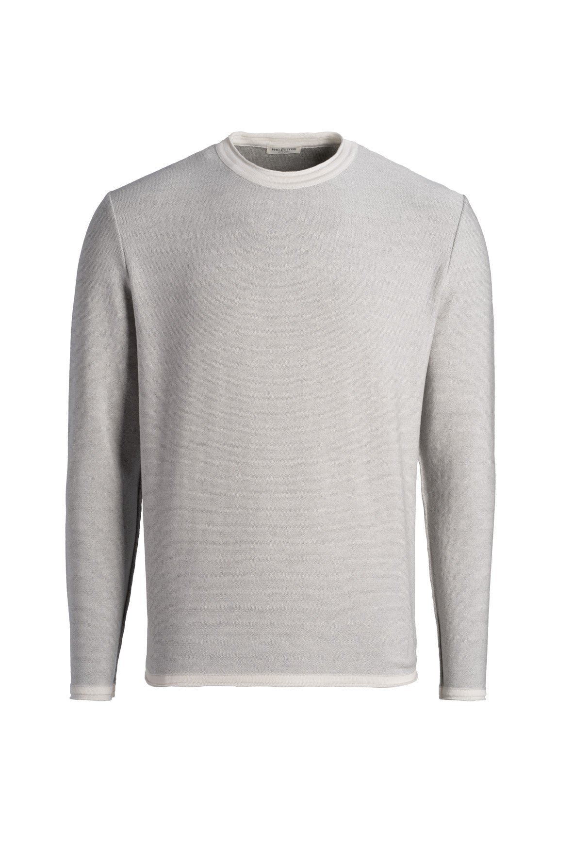 Lightweight merino sweater, double-face