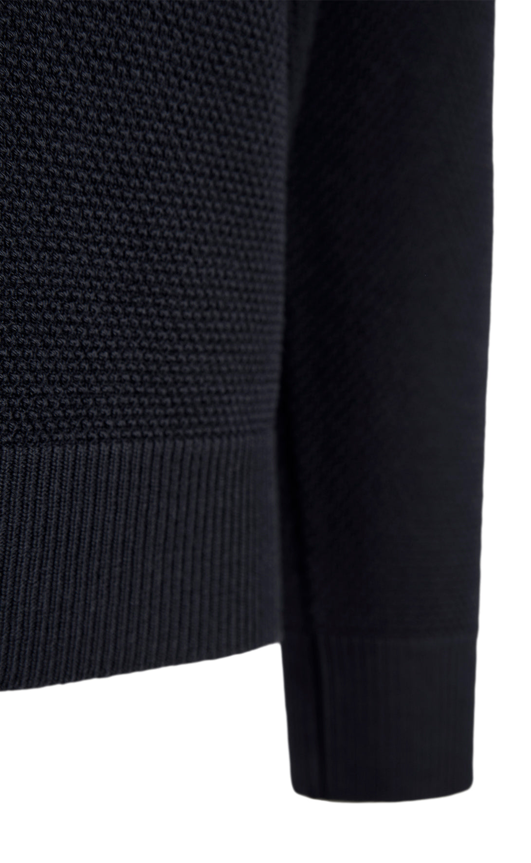 Sweater made of 100% Merino in rice grain knit look, relaxed fit