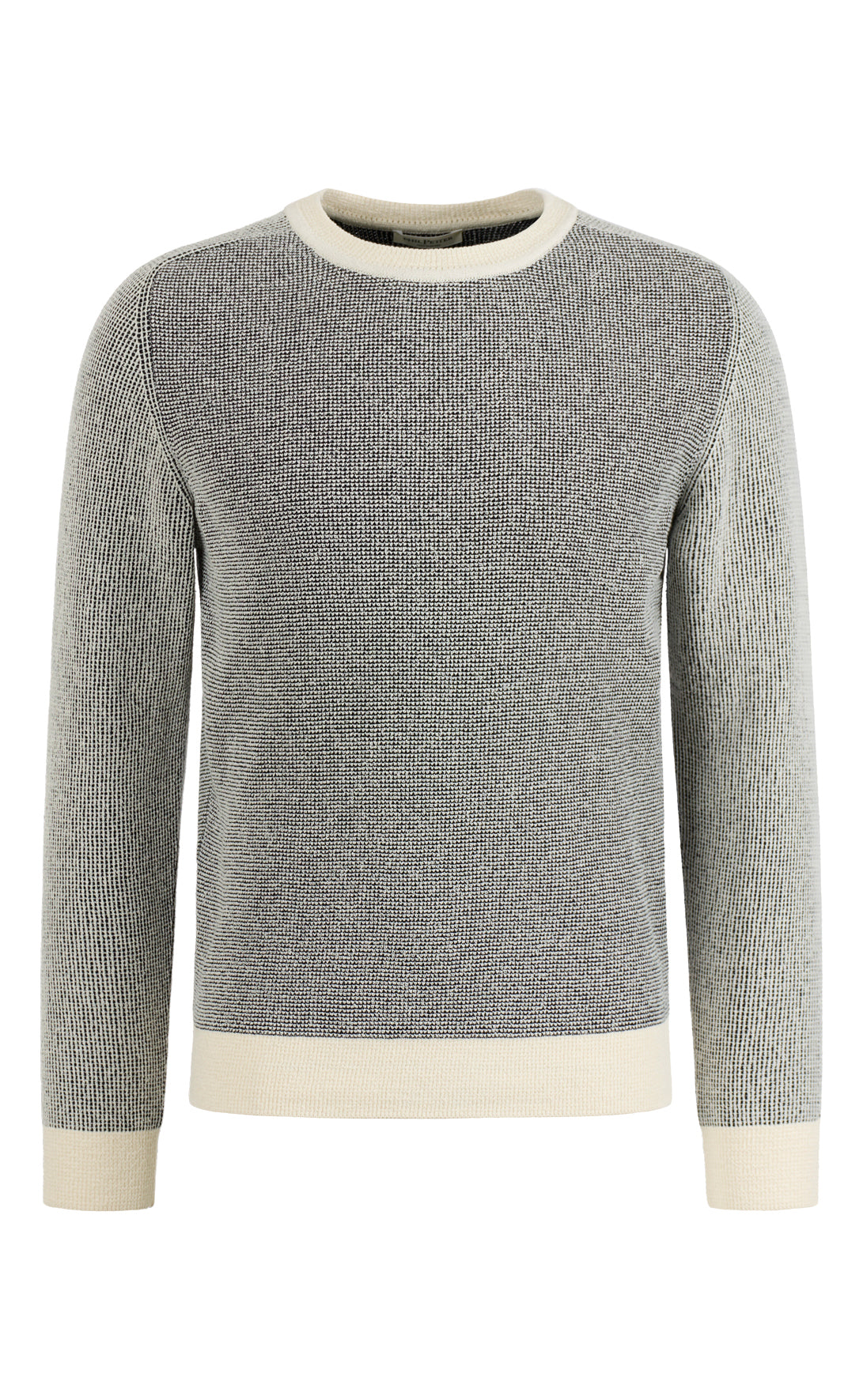 Pullover in lightweight cotton bouclé, relaxed fit