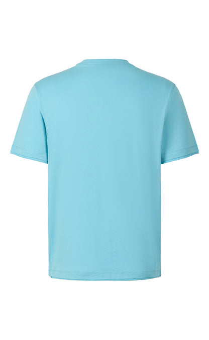 T-shirt made of finest Pima cotton jersey, regular fit