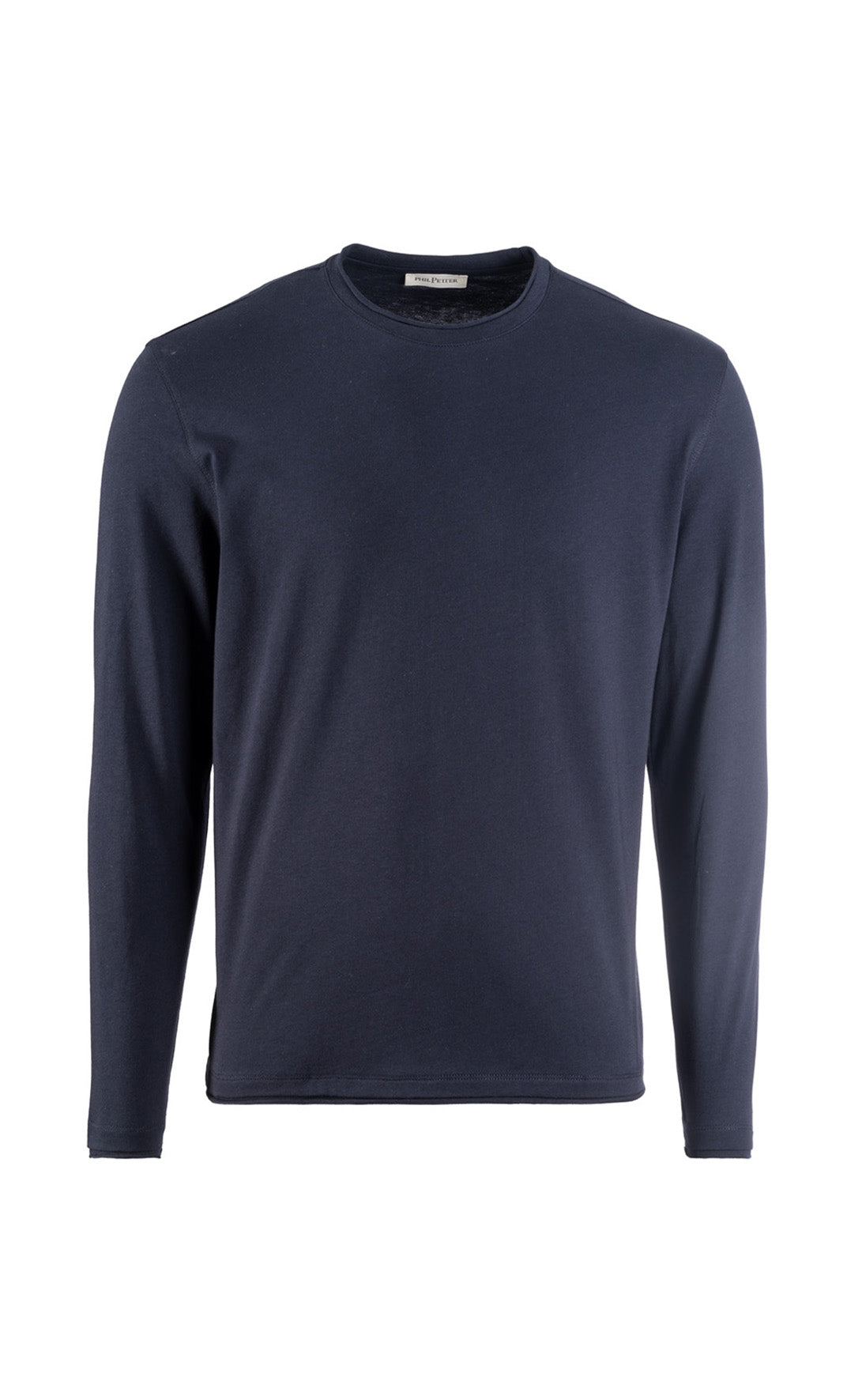 Shirt langarm aus feinstem Pima Baumwoll-Jersey, regular fit