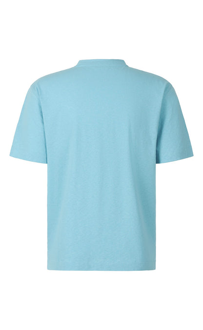T-shirt in a cooling cotton-linen blend, relaxed fit
