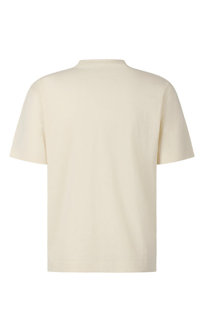 T-shirt in a cooling cotton-linen blend, relaxed fit