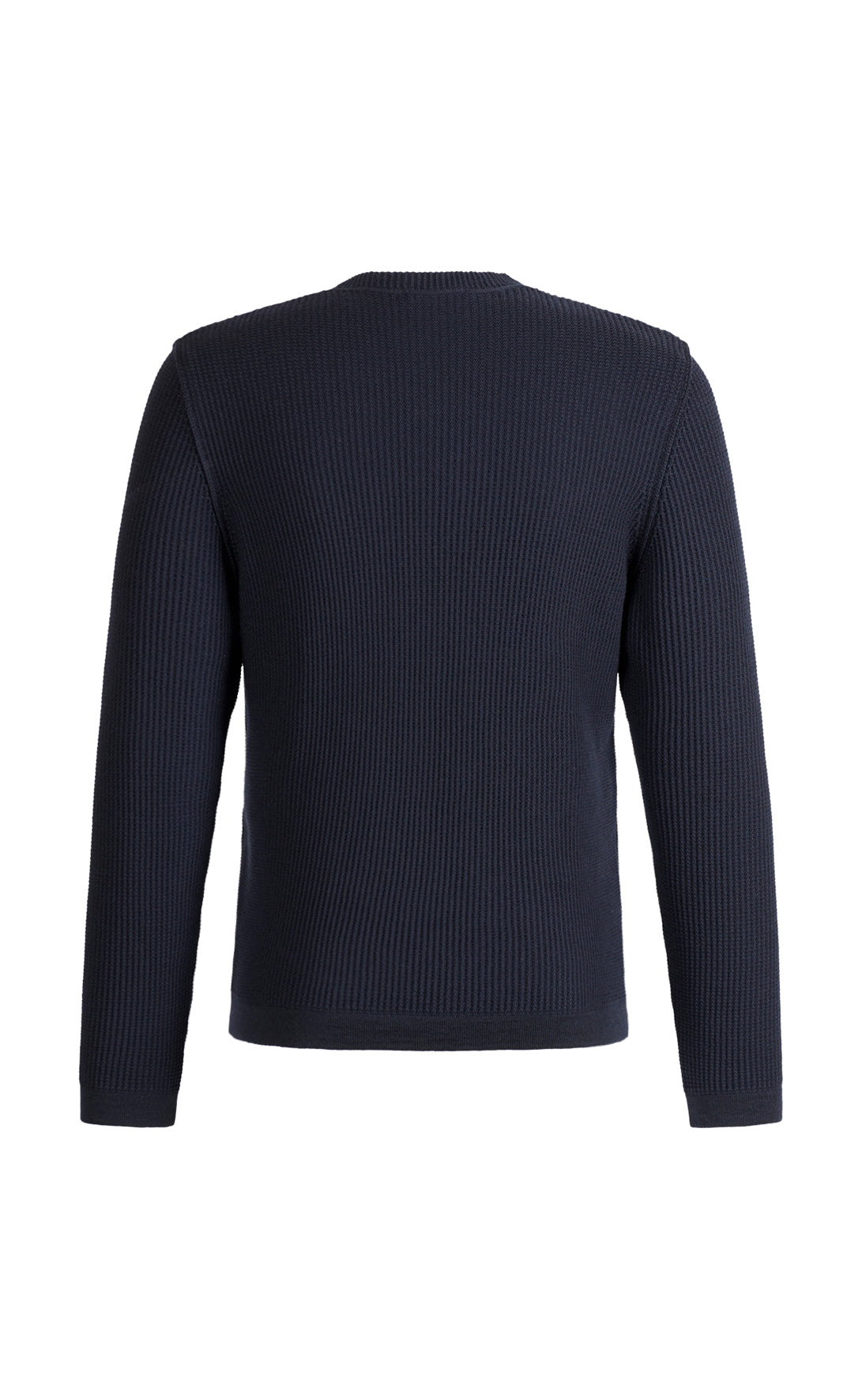 Sportlicher Two-tone Pullover aus Merino-Baumwollmix, relaxed fit