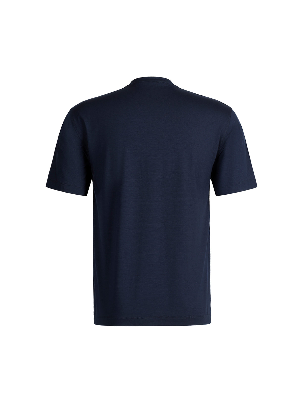 Easy-care premium T-shirt in subtly textured viscose jersey, relaxed fit
