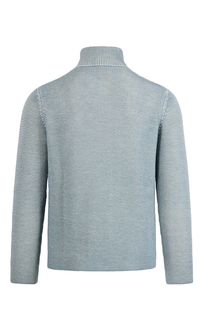 Zippjacke aus 10.000 Meter feinster Merinowolle, regular fit