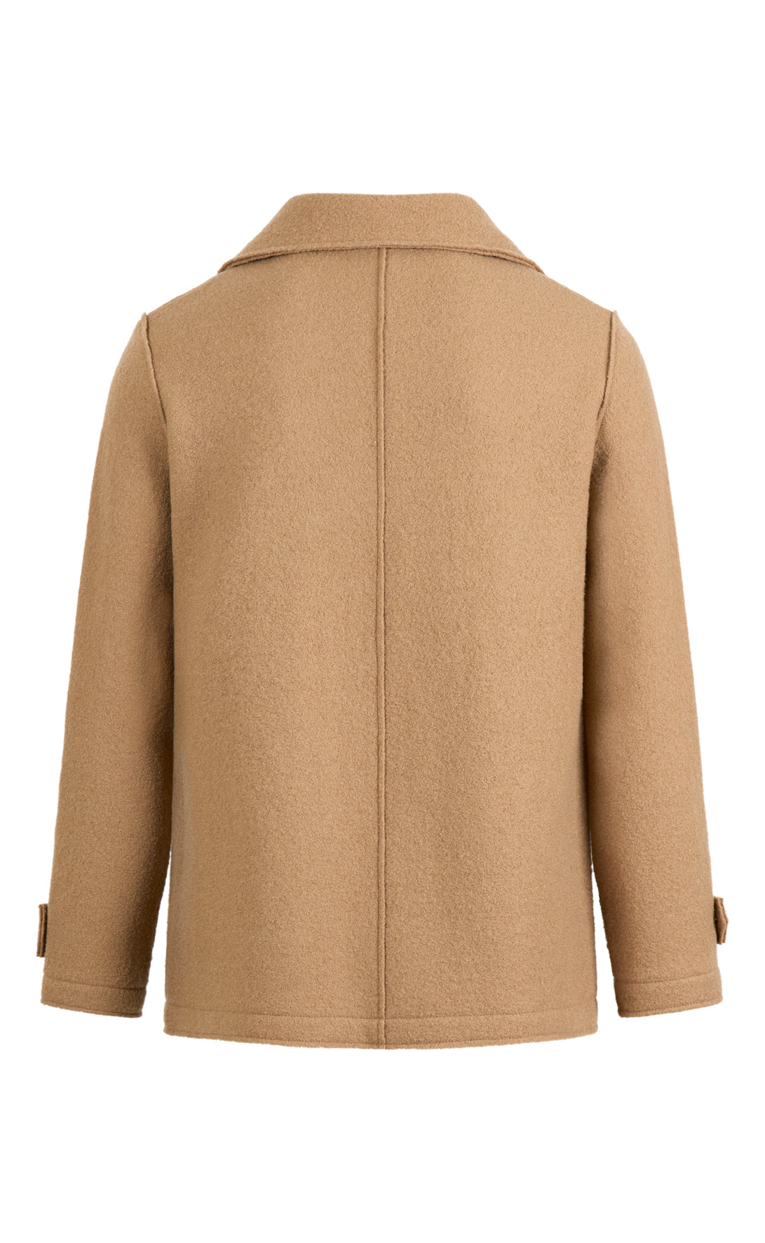 Caban jacket made of 100% felted merino wool, relaxed fit