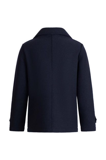 Cabanjacke aus reinem Outdoor-Merino-Wollwalk, relaxed fit