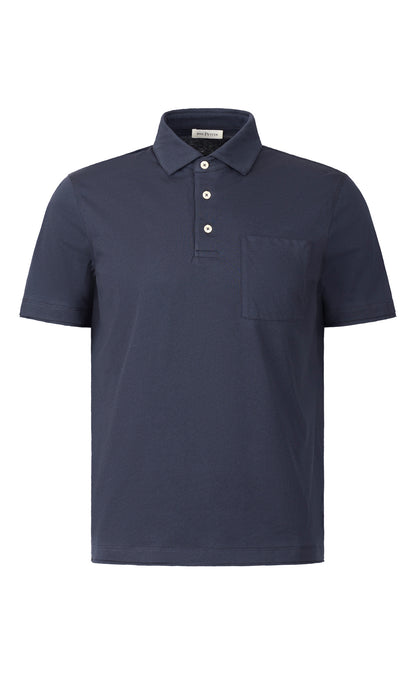Polo aus feinstem Pima Baumwoll-Jersey, regular fit