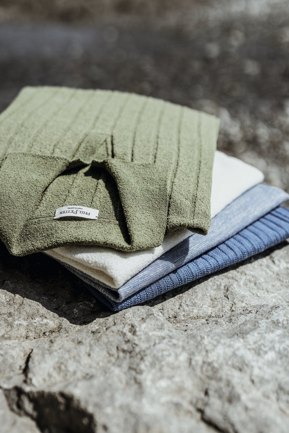 Strick-Polo ohne Knopf, seamless, Baumwoll-Bouclé