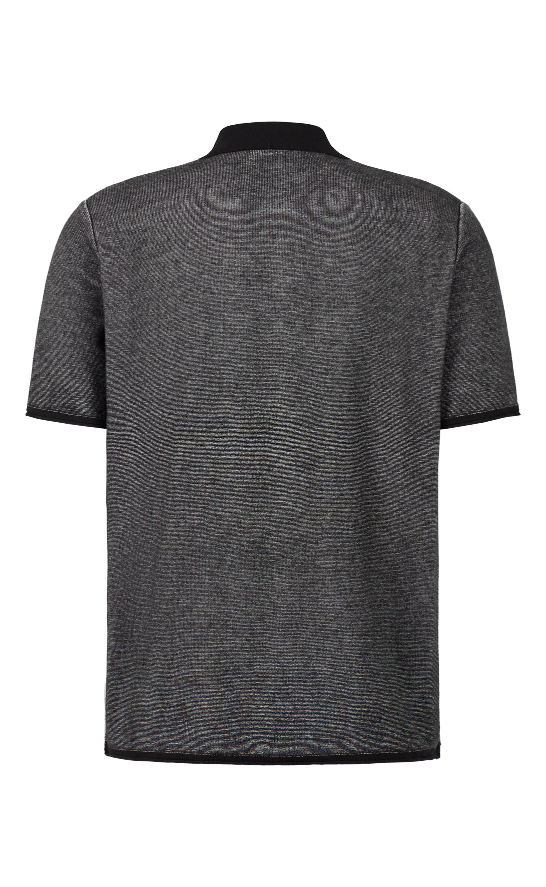 Supersoft knitted polo shirt made of the finest cotton, double-faced, relaxed fit