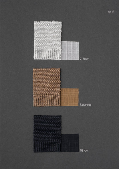 Hybrid overshirt with nylon quilting and knitted sleeves made of 100% merino wool