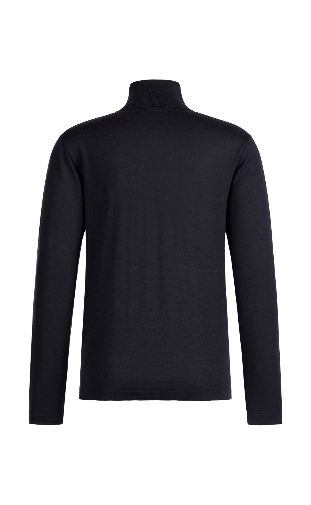 Elegant and ultra-soft: turtleneck sweater in a finest merino wool-silk blend, regular fit