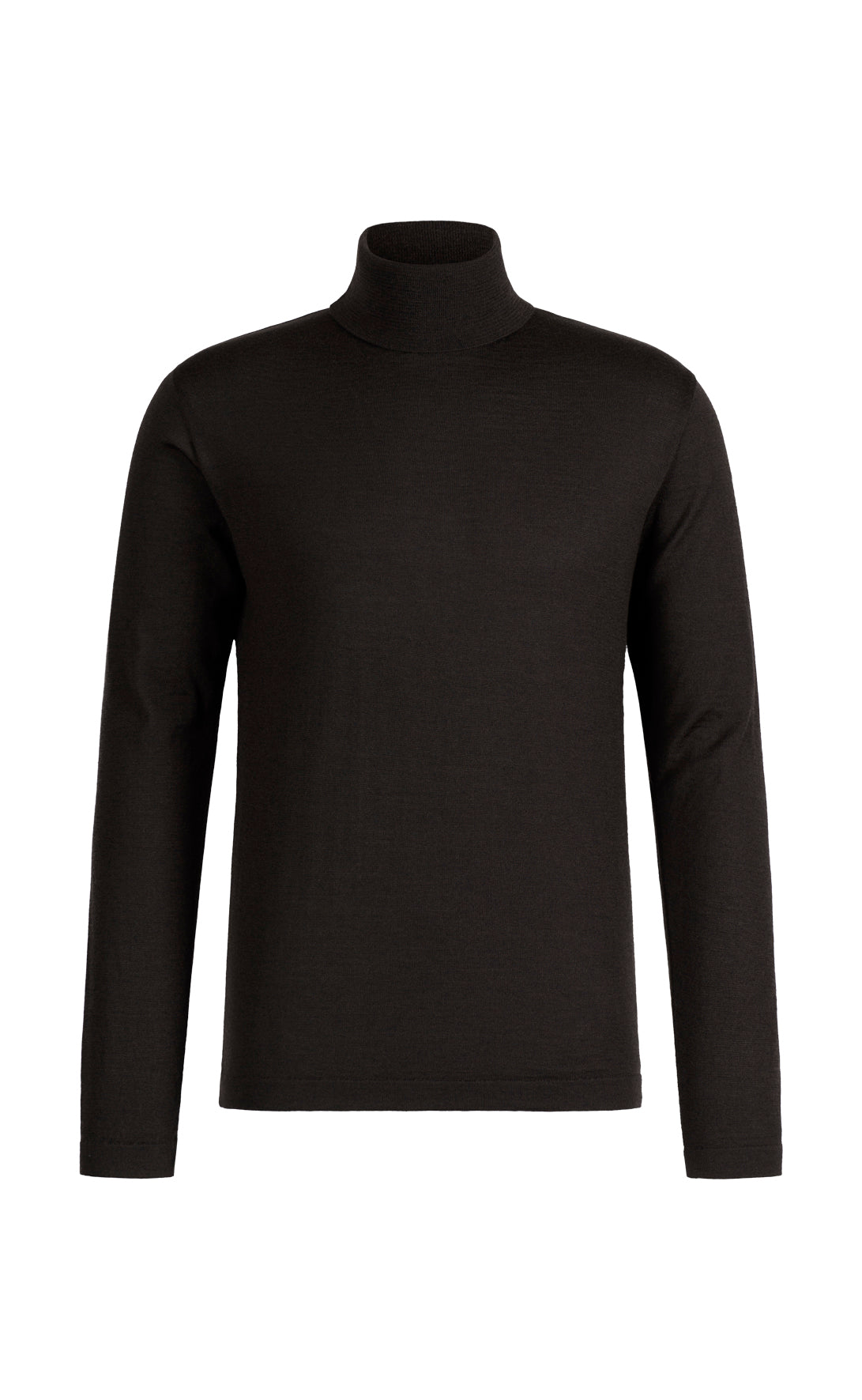 Elegant and ultrasoft: turtleneck sweater in the finest merino wool-silk blend, regular fit