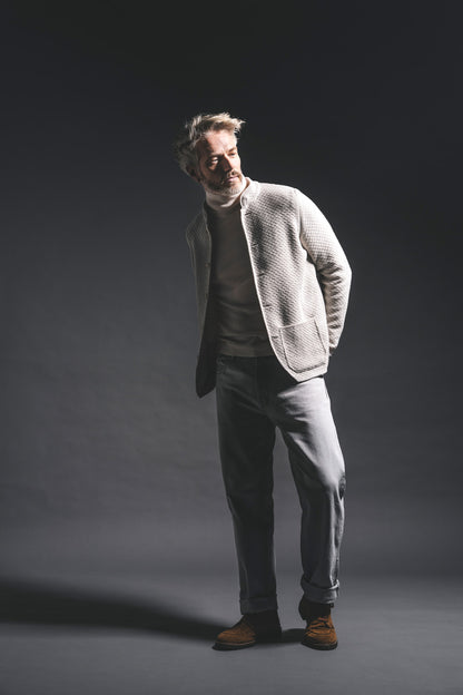 Super komfortabler Rollkragen-Pullover aus Merinowolle mit funktionalem Stretchanteil, regular fit