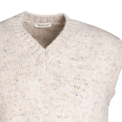 Merino-Alpaca Tweed Blend Cardigan