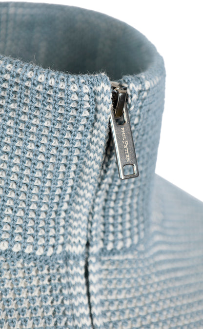 Zipptroyer made from > 10,000m finest Merino wool, regular fit