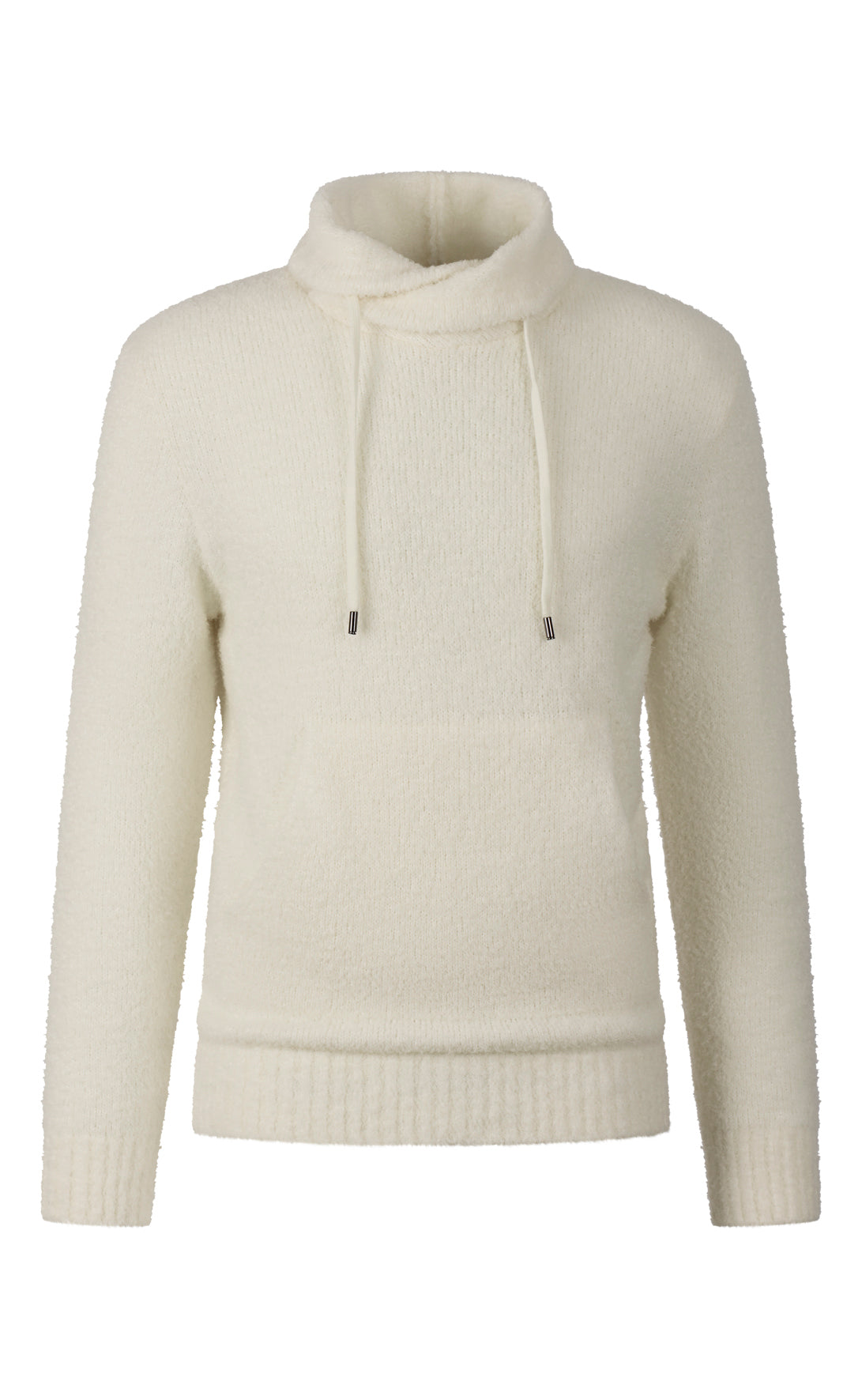 Edler Strick-Hoodie aus flauscher Merinowolle, relaxed fit