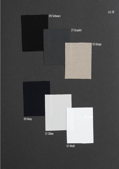 Stand-up collar shirt, long sleeve, viscose stretch