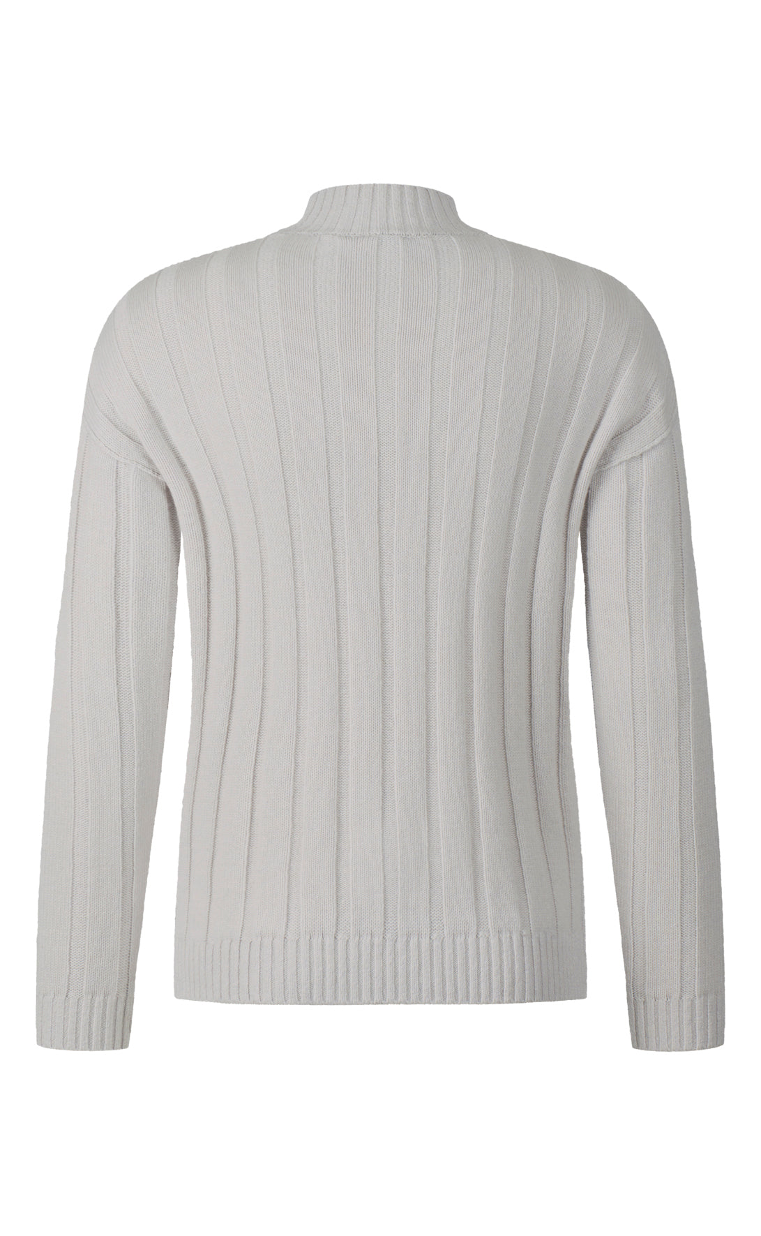 Edler Stehkragen-Pullover aus weichem, langlebigem Kaschmirmix, modern fit