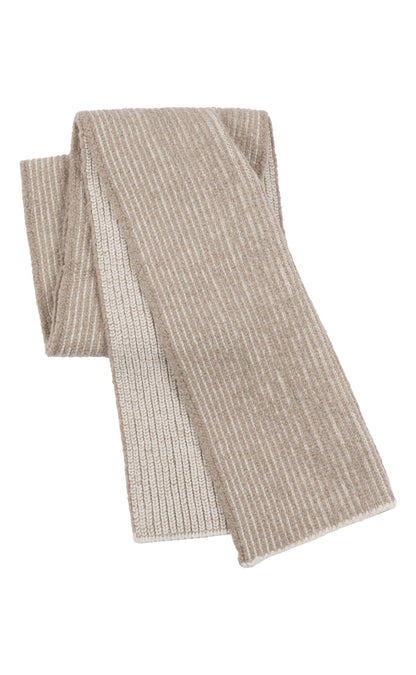 Scarf Merino Cotton Rib
